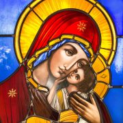 Stained Glass in Mausoleum
